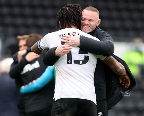 How Wayne Rooneys Derby County Survived Relegation With 3 3 Draw On