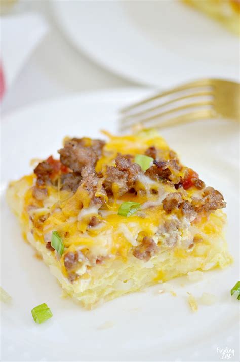 Breakfast Casserole Recipes Hash Browns | Happy Belly