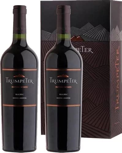 Caja Vino Trumpeter Cabernet Estuche X 2 Botellas Regalo Mcg MercadoLibre