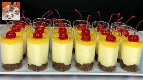 Postre En Vasitos Faciles Descubre La Receta De Cheesecake De Pi A Sin