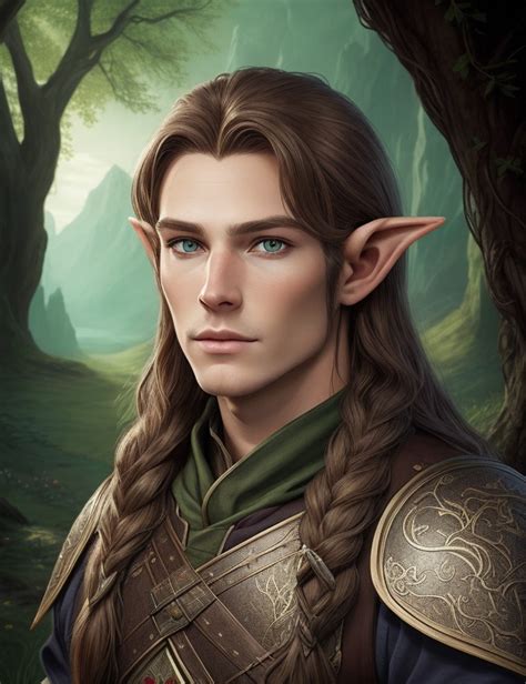 Wood Elf Fighter By Thedrimdrim On Deviantart
