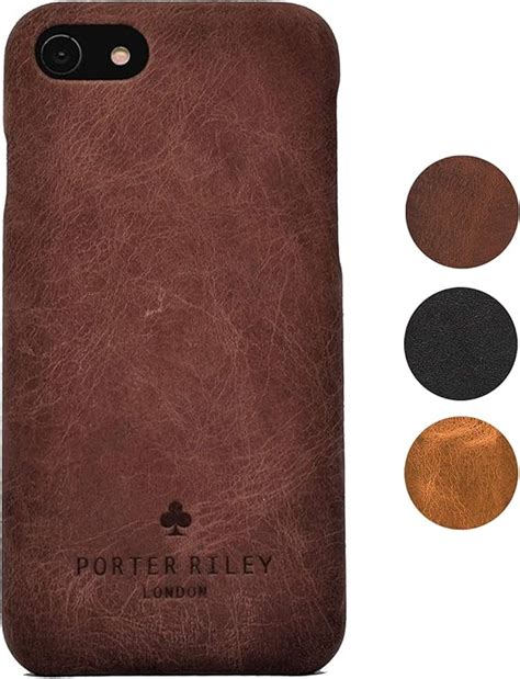 PORTER RILEY - Leather Case for iPhone SE/iPhone 5/5s. Premium Genuine ...