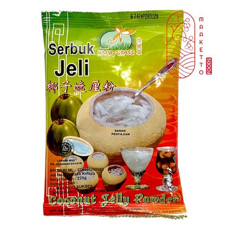 Jual Happy Grass Serbuk Jelly Kelapa Coconut Jelly Powder Gr