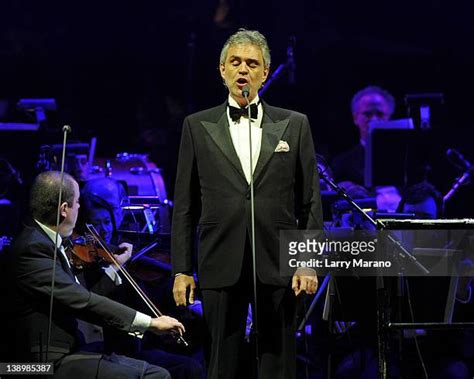 48 Andrea Bocelli In Concert At Bank Atlantic Center Photos And High Res