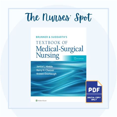 Brunner Suddarth S Textbook Of Medical Surgical Nursing Th Edition