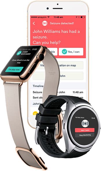 The Epilepsy & Seizure-like movement Alert App on your Smartwatch - My Medic Watch