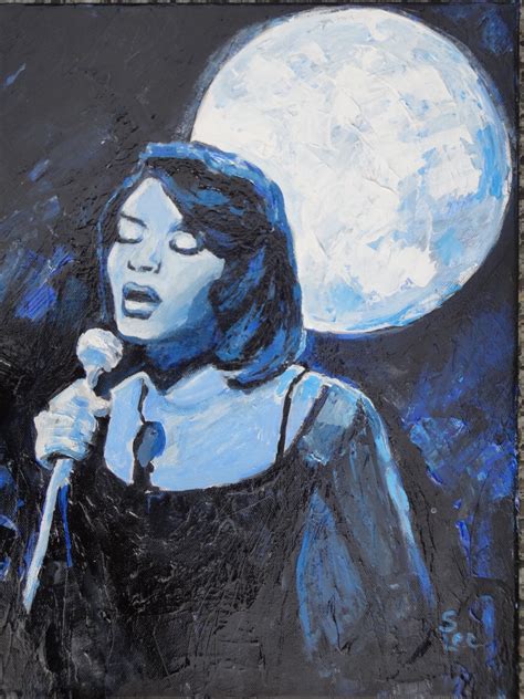 Lady Sings the Blues Original Painting 18" x 14" - Lynnwood Artist ...