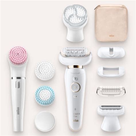 Braun Silk épil 9 Flex 9100 BS 40 pinças MicroGrip Barbear e aparar