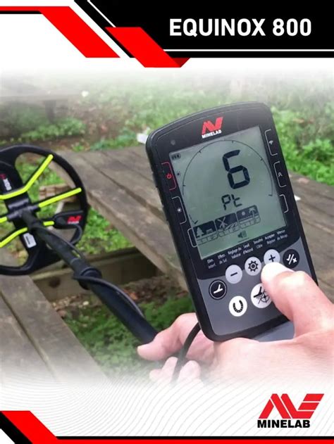 EQUINOX 800 gold device minelab metal detector