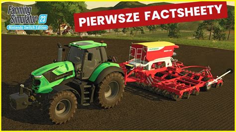 Farming Simulator Pierwsze Factsheety Youtube