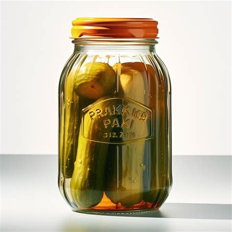 Premium Ai Image Pickles Jar