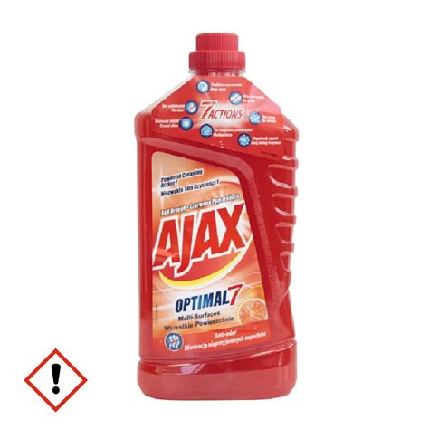 Ajax Optimal7 általános Tisztítószer 1 L Red Orange Webáruház 0 Ft Ajax Optimal7 általános