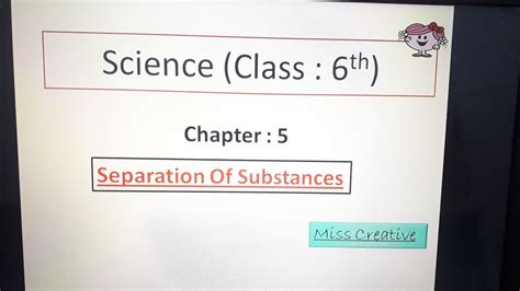 Ncert Class 6 Science Chapter 5 Separation Of Substances English Answers To All Question🤞