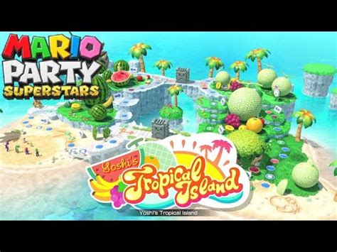 Mario Party SuperStars Yoshi S Tropical Island 15 Turns YouTube