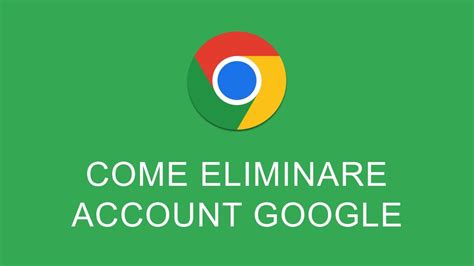 Come Eliminare Account Google Su PC YouTube