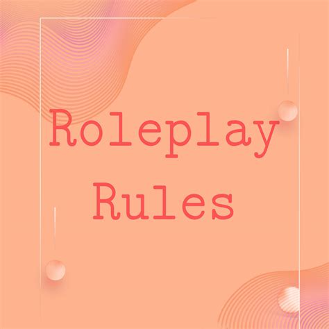 Roleplay Rules Wiki Overwatch Amino