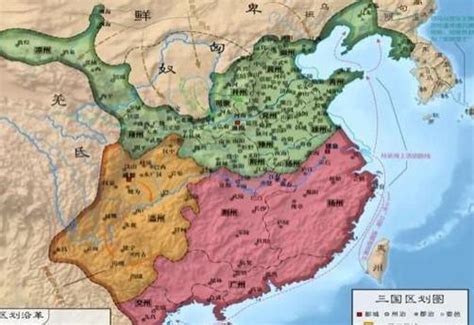 三国地图古今对照全图高清版三国版图对应现代位置？ 史册号