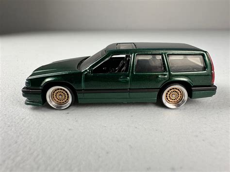 Volvo Estate Wagon Hot Wheels Modified W Pcs Wheels Rubber Tires Etsy