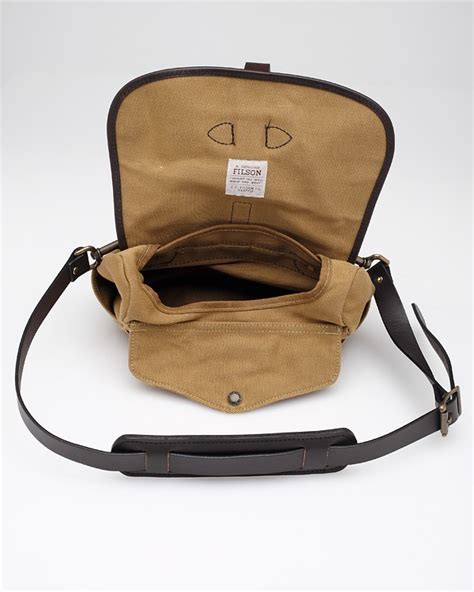 Filson Small Field Bag In Brown Lyst