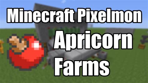 Minecraft Pixelmon Apricorn Farming YouTube