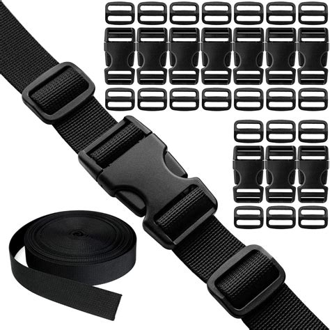 Buckles Straps Set Of 1 Inch 10 Pcs Quick Side Release