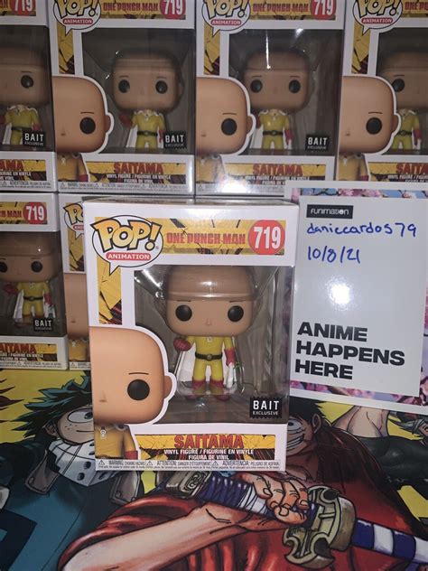 Funko Pop One Punch Man Saitama 719 2021 NYCC Bait Exclusive EBay