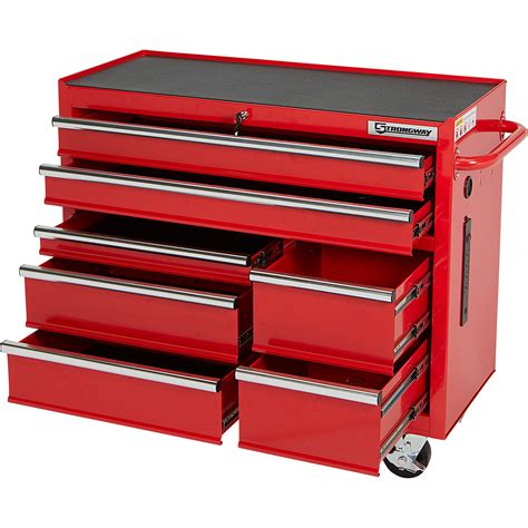 Strongway 7 Drawer Rolling Cabinet 42in W X 18in D X 36 6in H Northern Tool