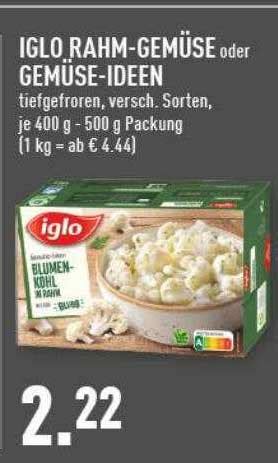 Iglo Rahm Gem Se Oder Gem Se Ideen Angebot Bei Marktkauf Prospekte De