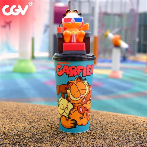 Ly Cốc Nước Cgv Cinemas Vietnam Garfield Dung Tích 943ml Shopee Việt Nam