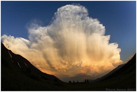 Beautiful and Dramatic Thunderhead Clouds