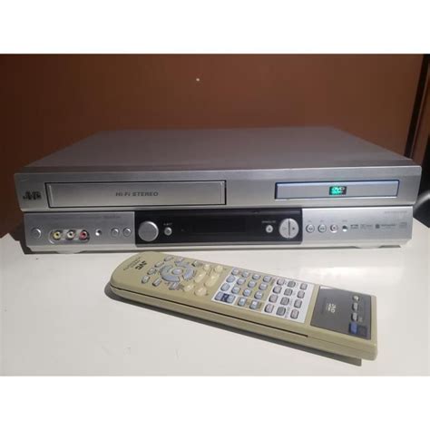 Combine Jvc Hr Xv Lecteur Dvd Magnetoscope Sqpb S Vhs Svhs Super Vhs