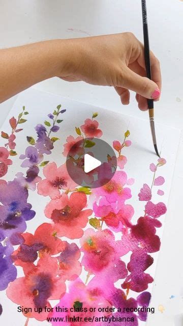 Bianca Rosen Art Watercolors On Instagram GIFT New Valentine