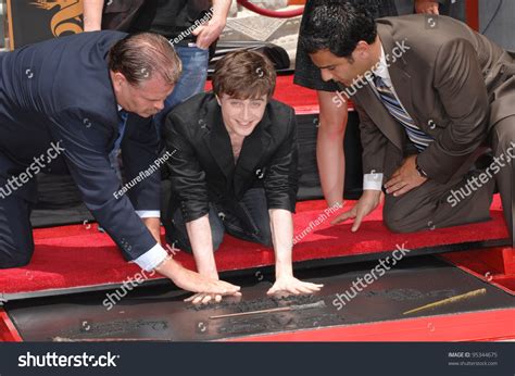 Harry Potter Star Daniel Radcliffe Hand Stock Photo 95344675 - Shutterstock