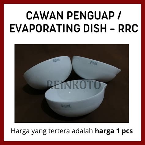 Promo Cawan Porselin Ml Cawan Penguap Evaporating Dish Porcelain