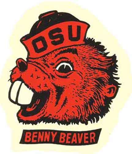 Oregon State Benny Beaver | Vintage Road Trip Collection