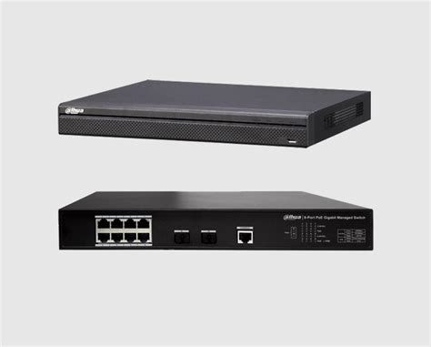 NVR IP POE 8 Ports Dahua MOON VISIONS