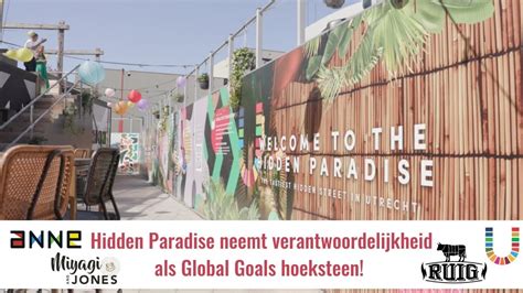 Utrecht 4 Global Goals Hidden Paradise Youtube