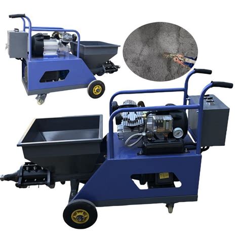 Plaster Sprayer Cement Mortar Spraying Plastering Machine For Wall