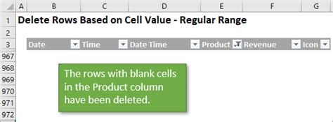 Efficiently Delete Filtered Rows In Excel Vba A Step By Step Guide