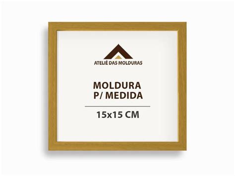 Moldura 15x15 Cm Para Arte Painel Poster Decorativo Petg Atelie