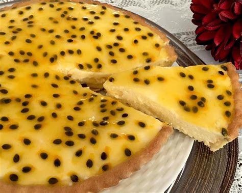 Torta de maracujá biscoito de liquidificador prático PASSO A