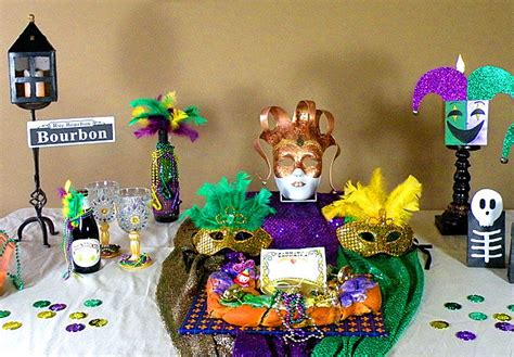 Mardi Gras Table Decorations Pictures | Shelly Lighting