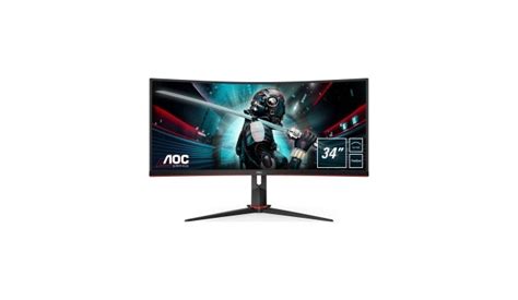 AOC monitor 34" LED CU34G2/BK - Monitorid - Photopoint