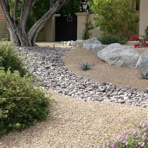 Landscape Rock And Pebble Natural Decorative Stone Gravel Bed Bath