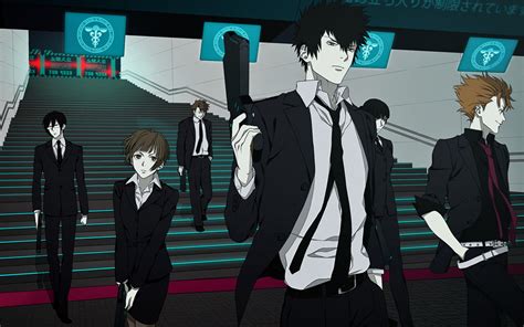 Psycho Pass Shinya Kogami Tsunemori Akane Anime Wallpapers Hd