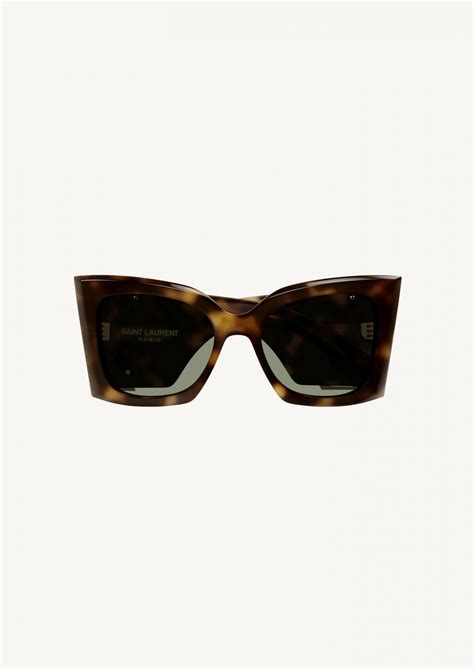 Lunettes De Soleil Sl M119 Blaze Marron Saint Laurent Paris