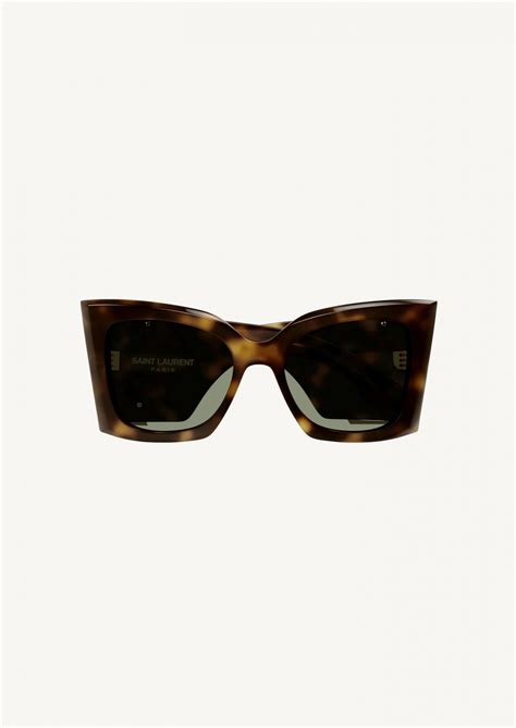 Sunglasses Sl M119 Blaze Black Saint Laurent Paris Département Féminin