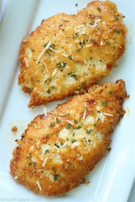 Parmesan Crusted Chicken Recipes Food And Drink