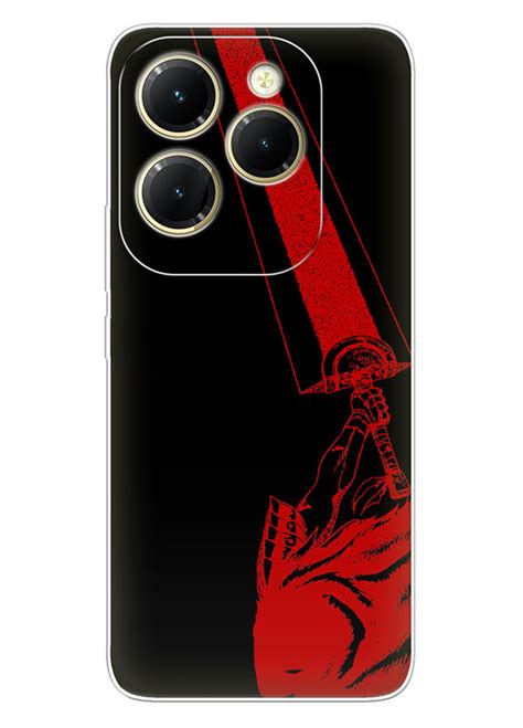 Infinix Hot 40 Pro чехол Берсерк Бэрусэруку Berserk Beruseruku красный меч