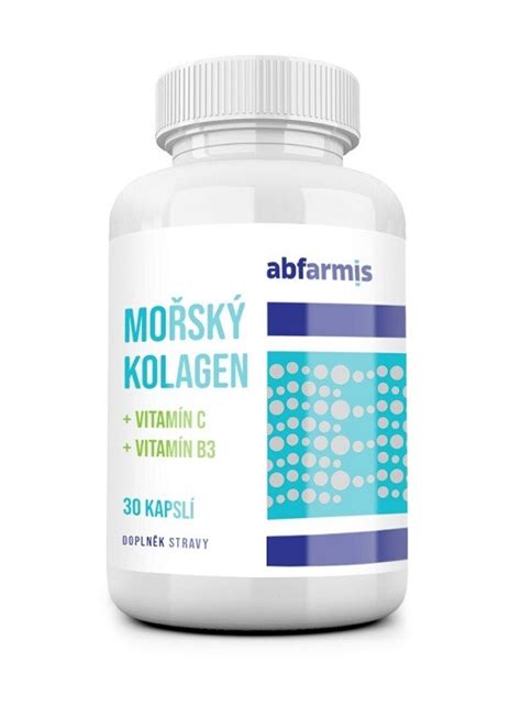 Abfarmis Mo Sk Kolagen Vitamin C Vitamin B Kapsl Skladem